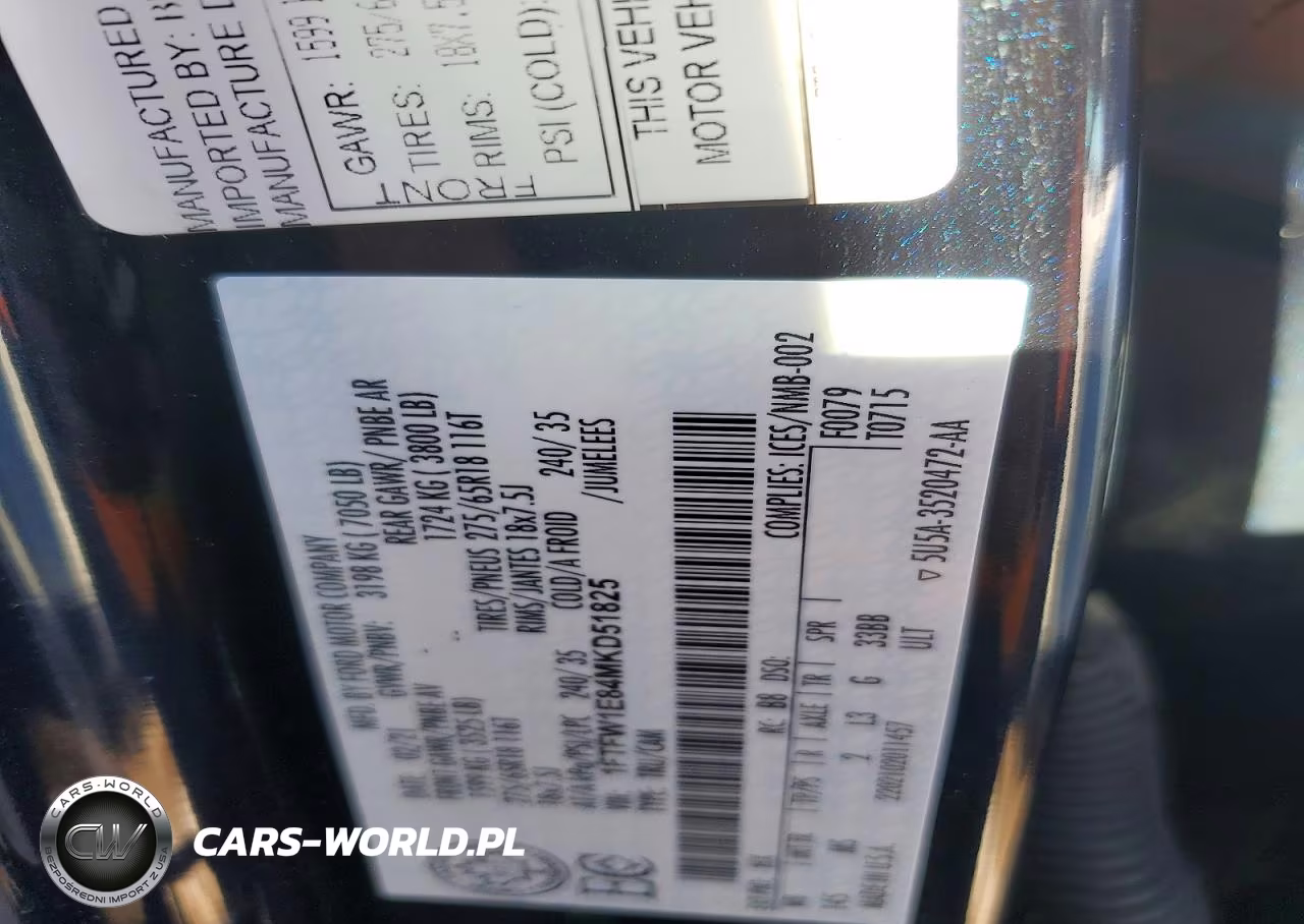 2021 Ford F150 Supercrew VIN:1FTFW1E84MKD51825 - 12
