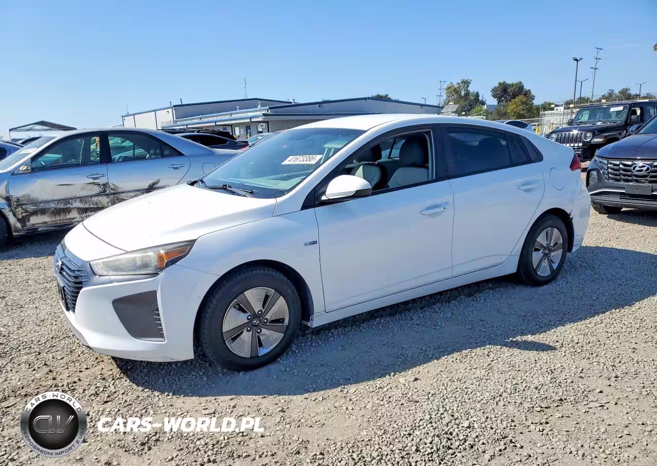 2017 Hyundai Ioniq Hybrid Blue