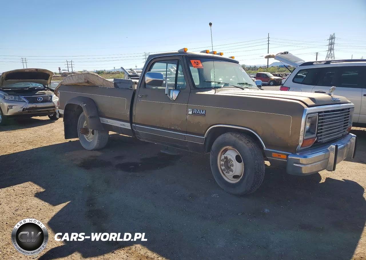 1989 Dodge D-Series D300 VIN:1B7ME3681KS112508 - 4