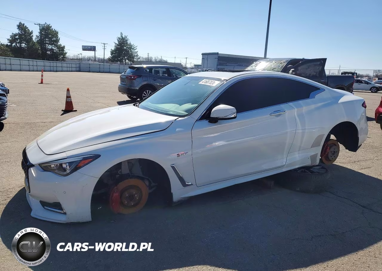 2017 Infiniti Q60 Red Sport 400