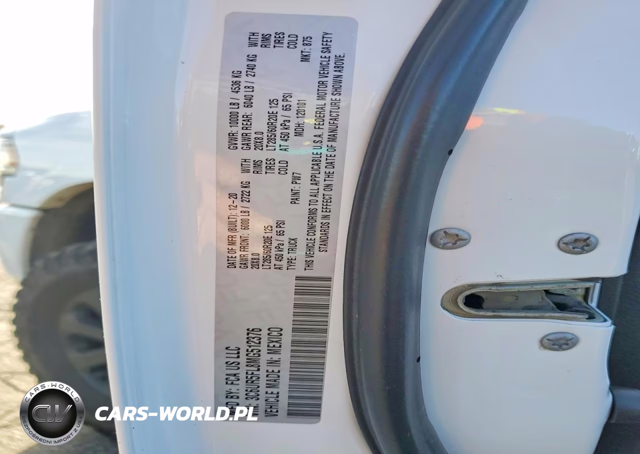 2021 Ram 2500 Laramie VIN:3C6UR5FL8MG512376 - 12