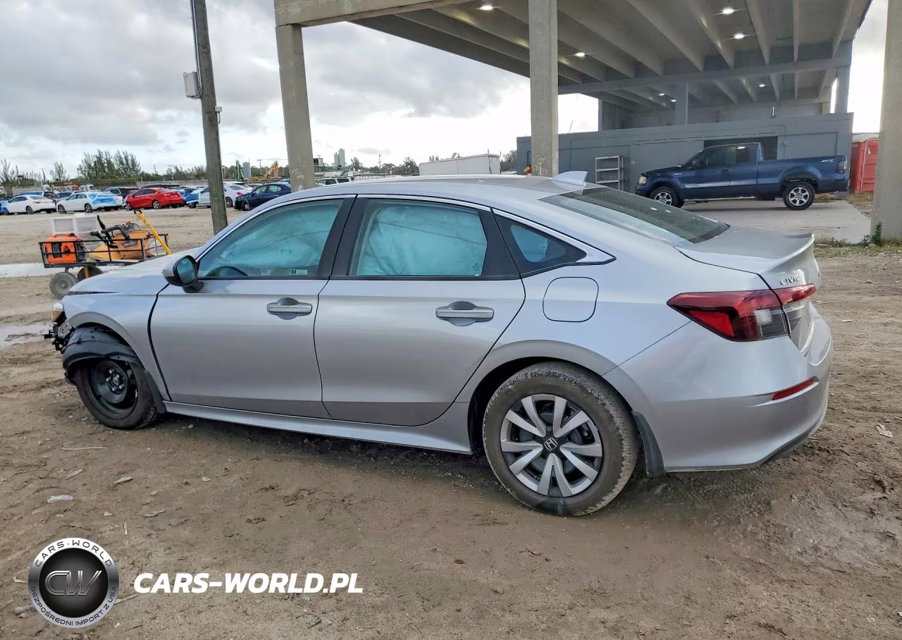 2025 Honda Civic Lx VIN:2HGFE2F24SH592437 - 2