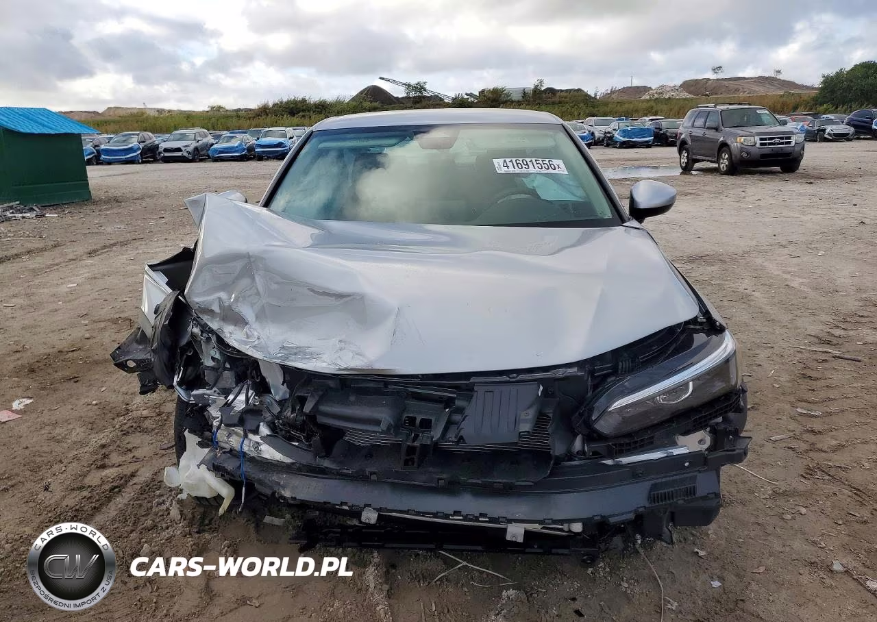 2025 Honda Civic Lx VIN:2HGFE2F24SH592437 - 5