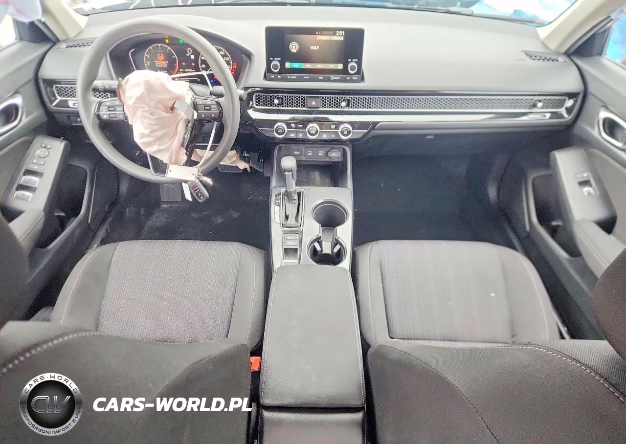 2025 Honda Civic Lx VIN:2HGFE2F24SH592437 - 8