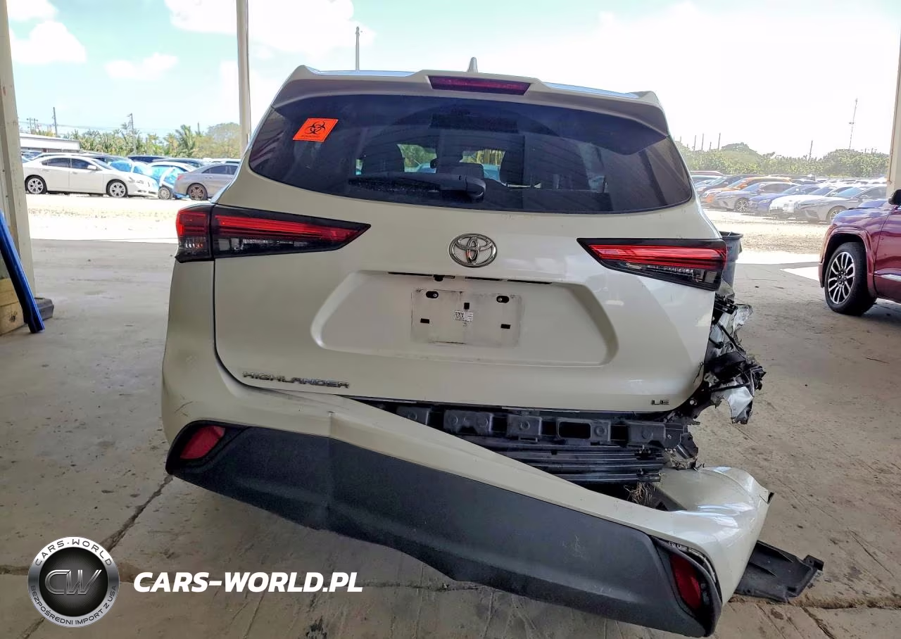 2021 Toyota Highlander Le VIN:5TDZZRAH2MS031369 - 6