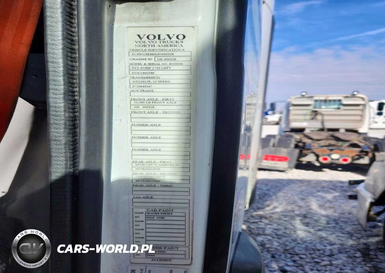 2021 Volvo Vnr Semi Truck VIN:4V4WC9EH6MN600328 - 10