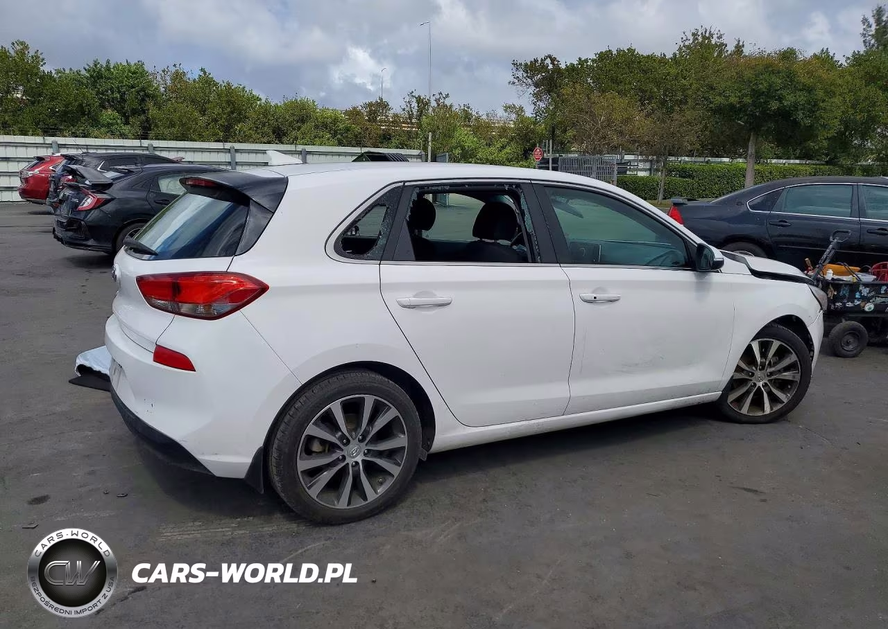 2018 Hyundai Elantra Gt Base VIN:KMHH35LE9JU031168 - 3