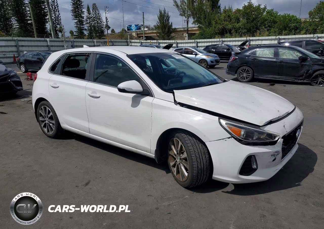 2018 Hyundai Elantra Gt Base VIN:KMHH35LE9JU031168 - 4