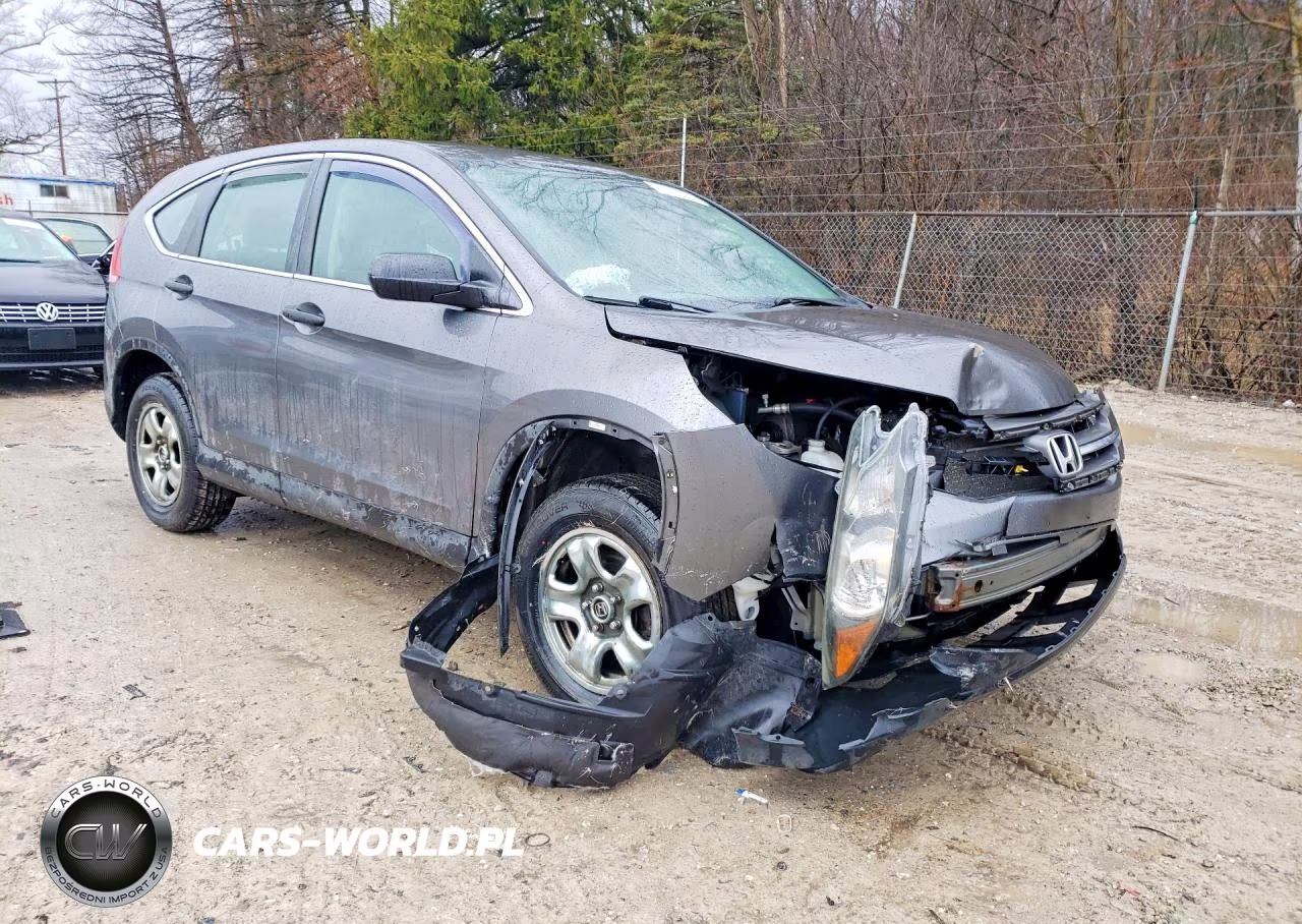 2014 Honda Cr-V Lx VIN:2HKRM4H33EH640313 - 4