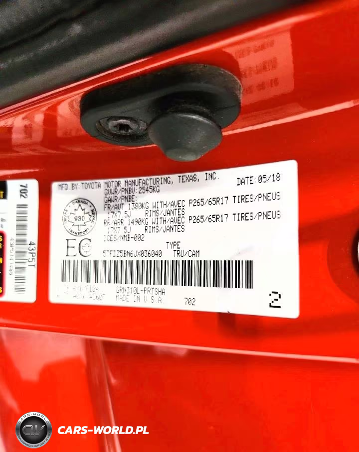 2018 Toyota Tacoma Sr5 V6 VIN:5TFDZ5BN6JX036040 - 12