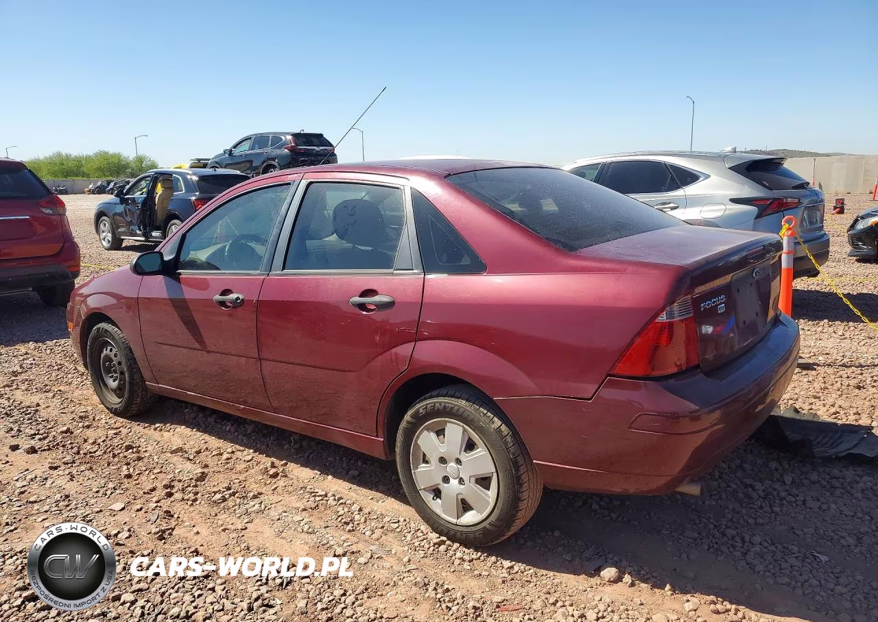 2007 Ford Focus Zx4 VIN:1FAHP34N97W166472 - 2