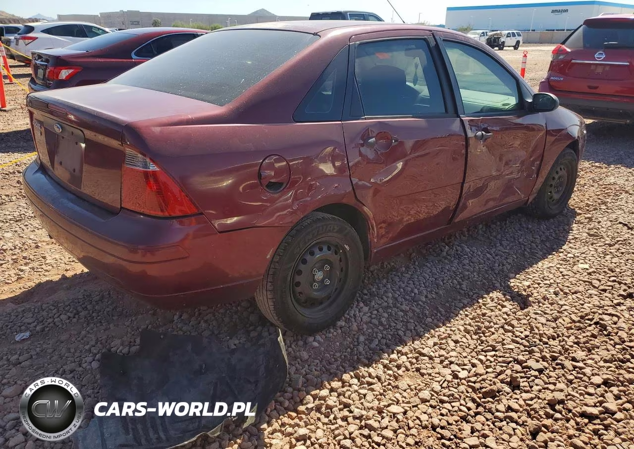 2007 Ford Focus Zx4 VIN:1FAHP34N97W166472 - 3