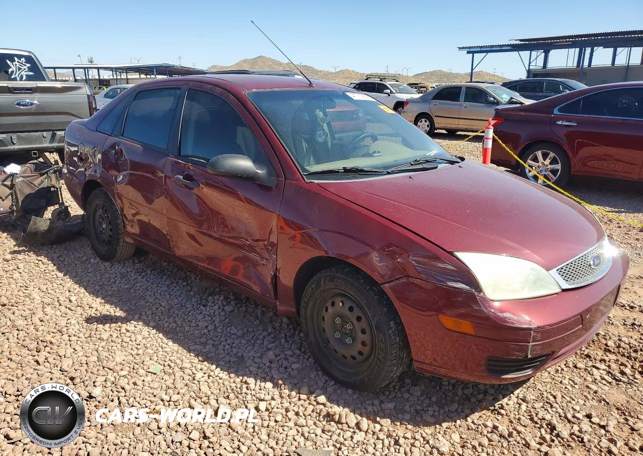 2007 Ford Focus Zx4 VIN:1FAHP34N97W166472 - 4