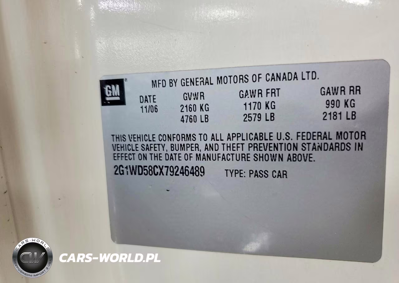2007 Chevrolet Impala Super Sport VIN:2G1WD58CX79246489 - 13