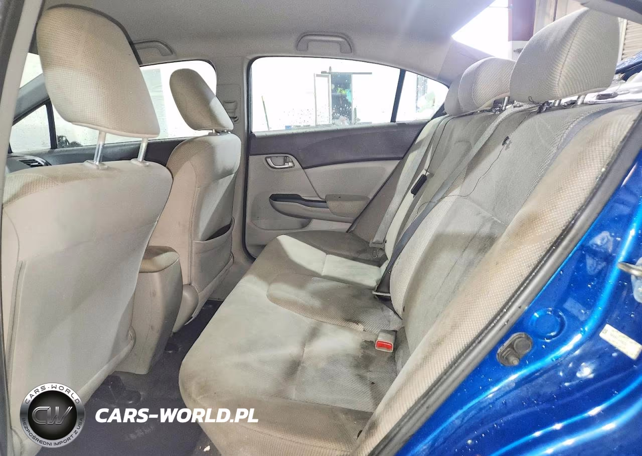 2012 Honda Civic Lx VIN:2HGFB2F57CH556200 - 10