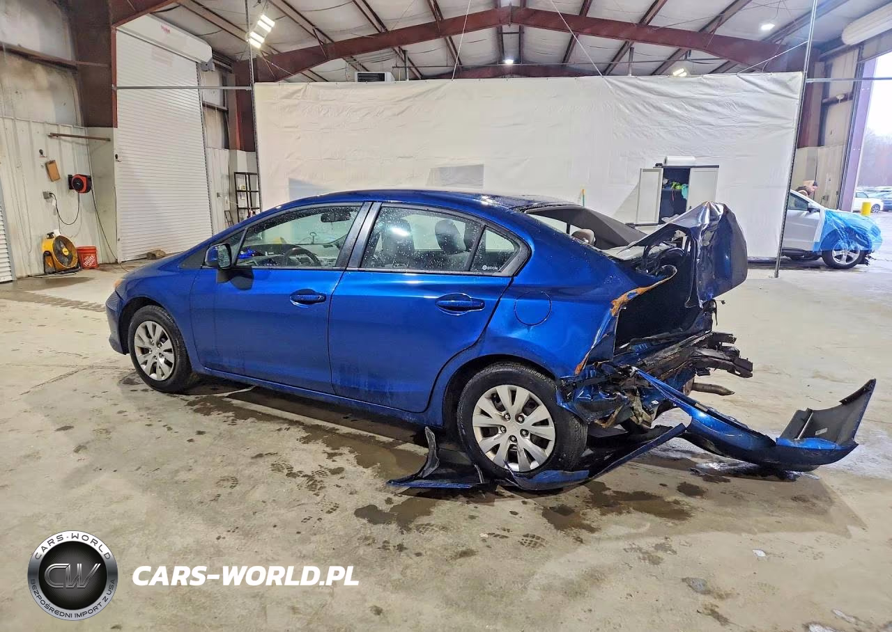 2012 Honda Civic Lx VIN:2HGFB2F57CH556200 - 2