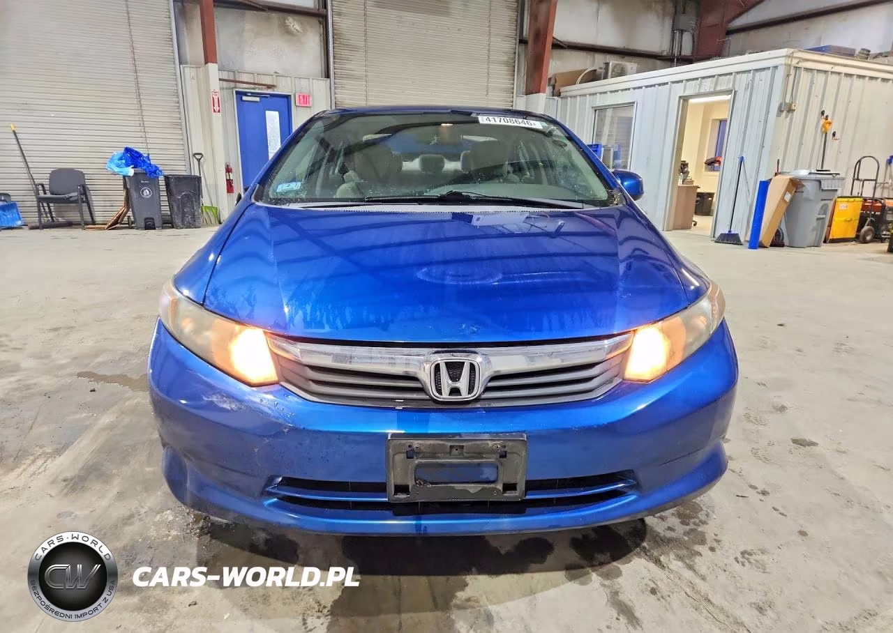 2012 Honda Civic Lx VIN:2HGFB2F57CH556200 - 5