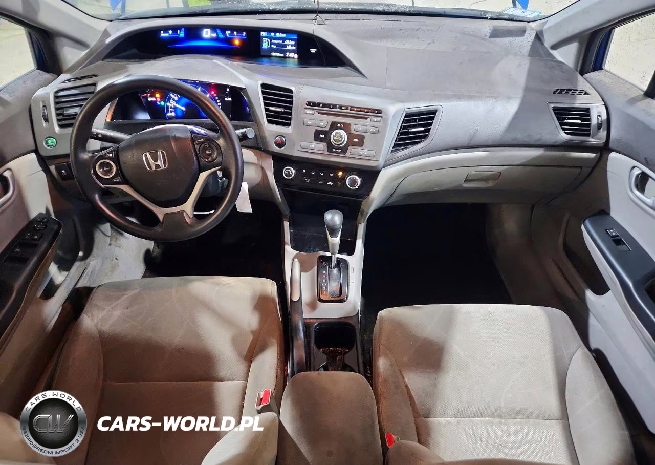 2012 Honda Civic Lx VIN:2HGFB2F57CH556200 - 8