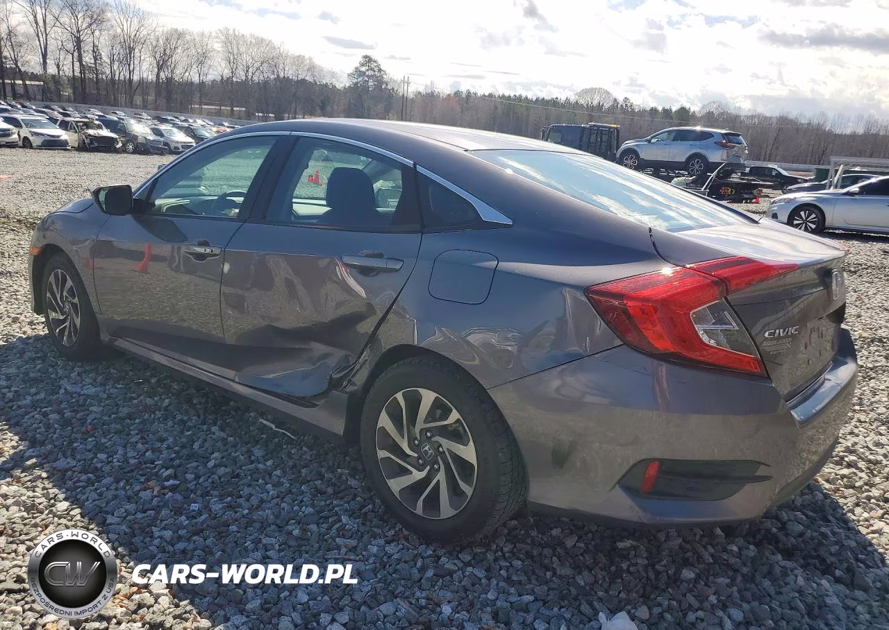 2016 Honda Civic Ex VIN:19XFC2F76GE026315 - 2