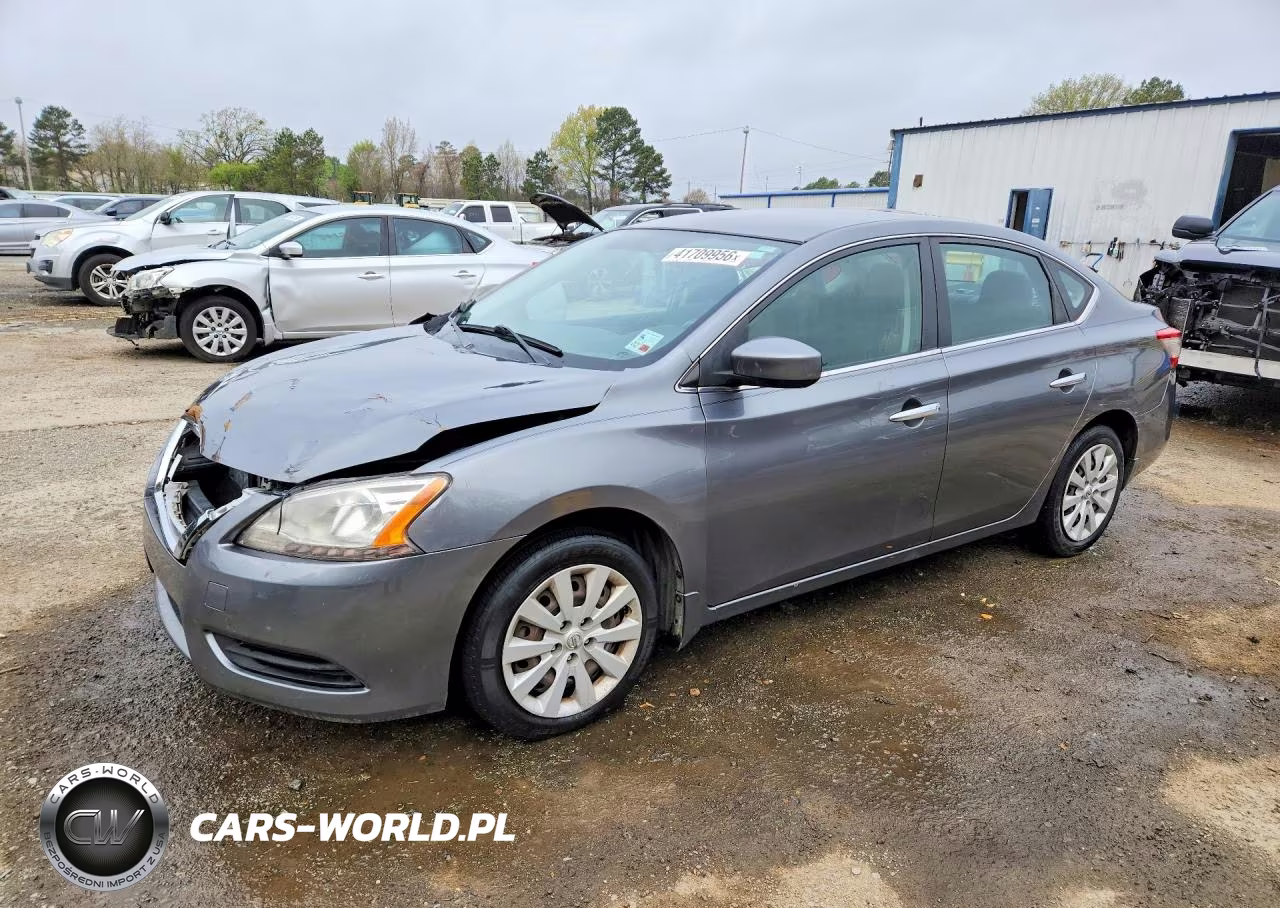 2015 Nissan Sentra Sv VIN:3N1AB7AP2FL668500 - 1