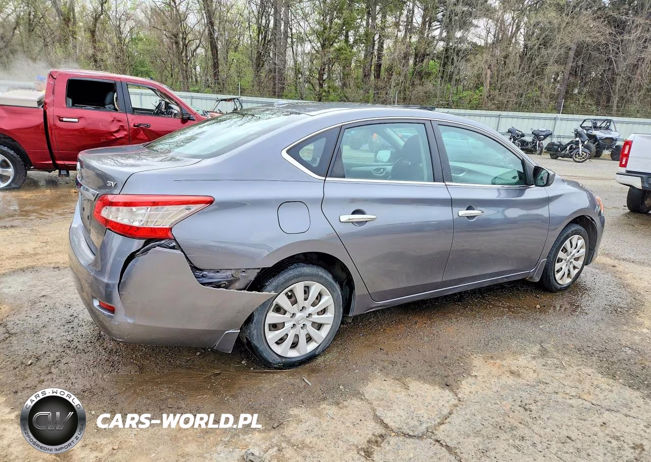 2015 Nissan Sentra Sv VIN:3N1AB7AP2FL668500 - 3