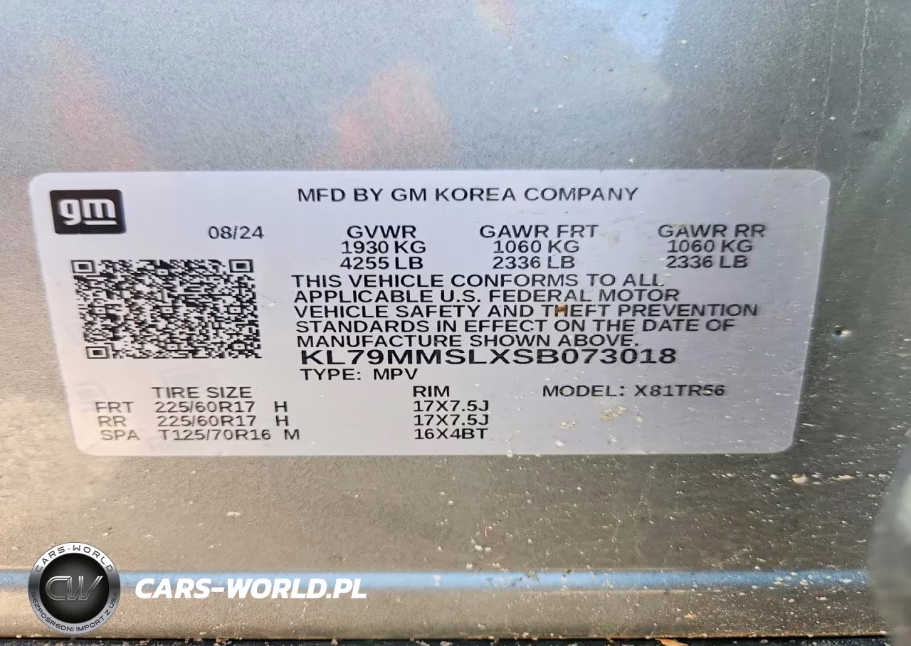 2025 Chevrolet Trailblazer Ls VIN:KL79MMSLXSB073018 - 13