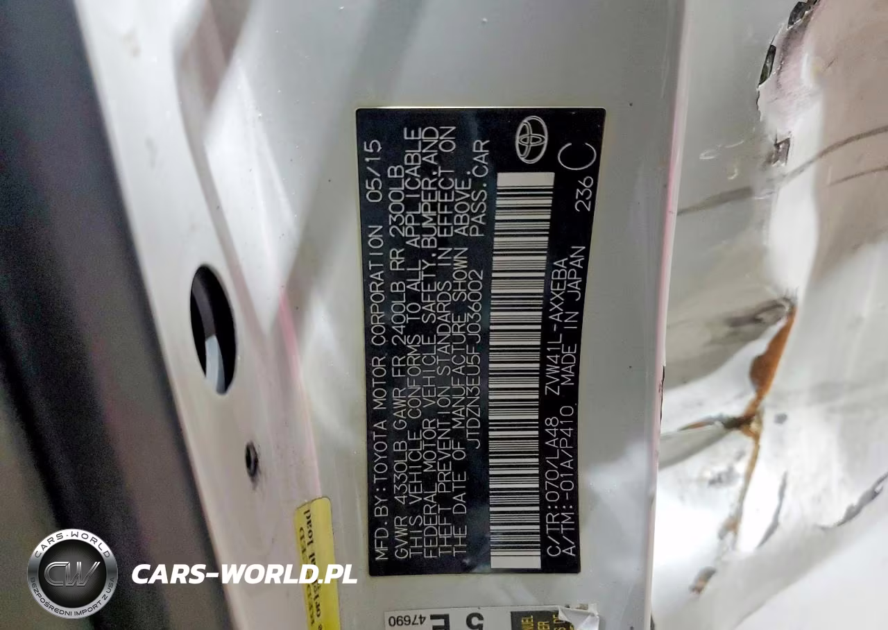 2015 Toyota Prius V Five VIN:JTDZN3EU5FJ036002 - 14