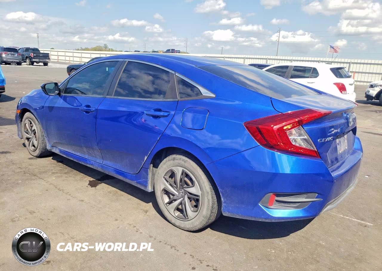 2019 Honda Civic Lx VIN:19XFC2F60KE047774 - 2
