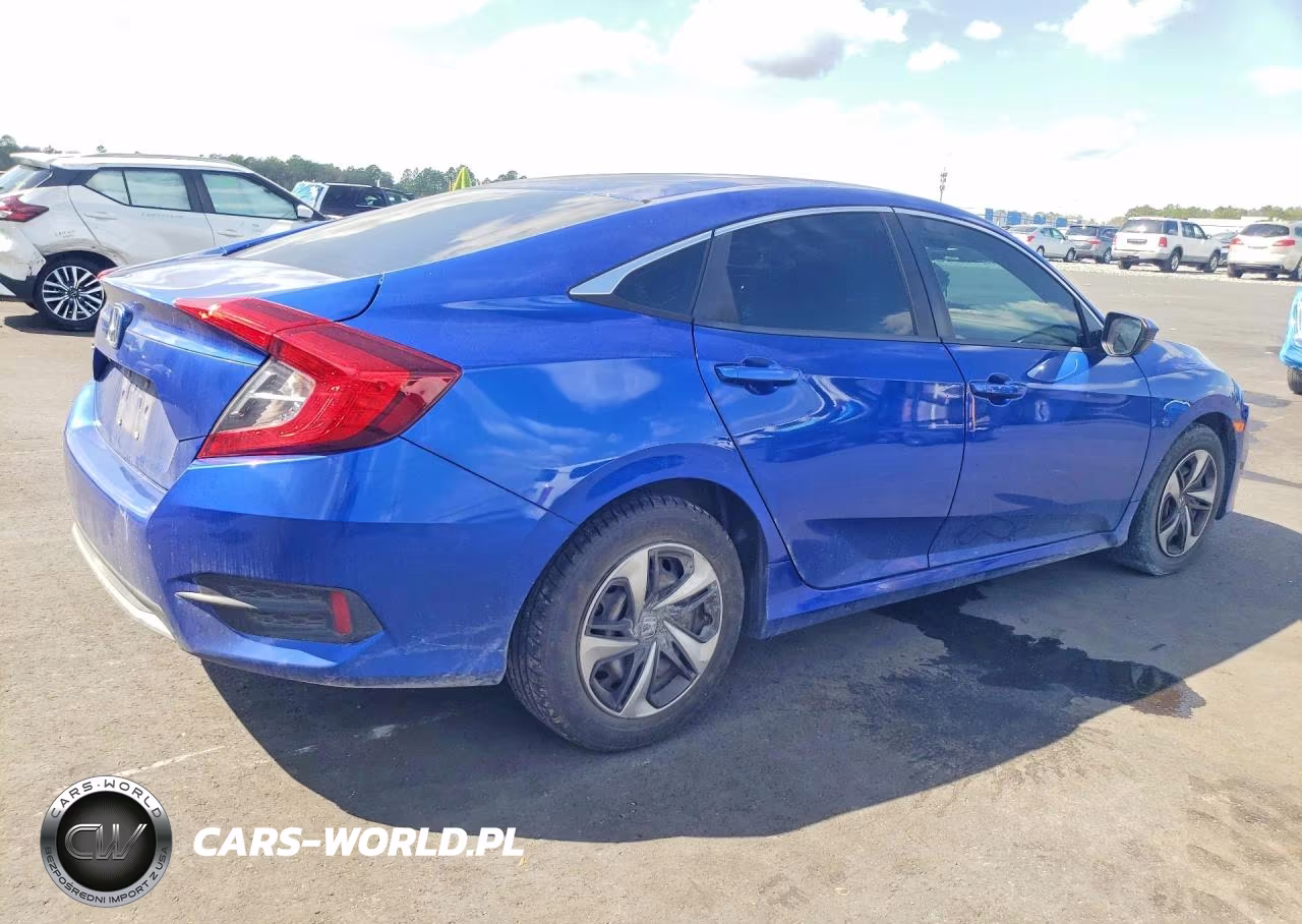 2019 Honda Civic Lx VIN:19XFC2F60KE047774 - 3