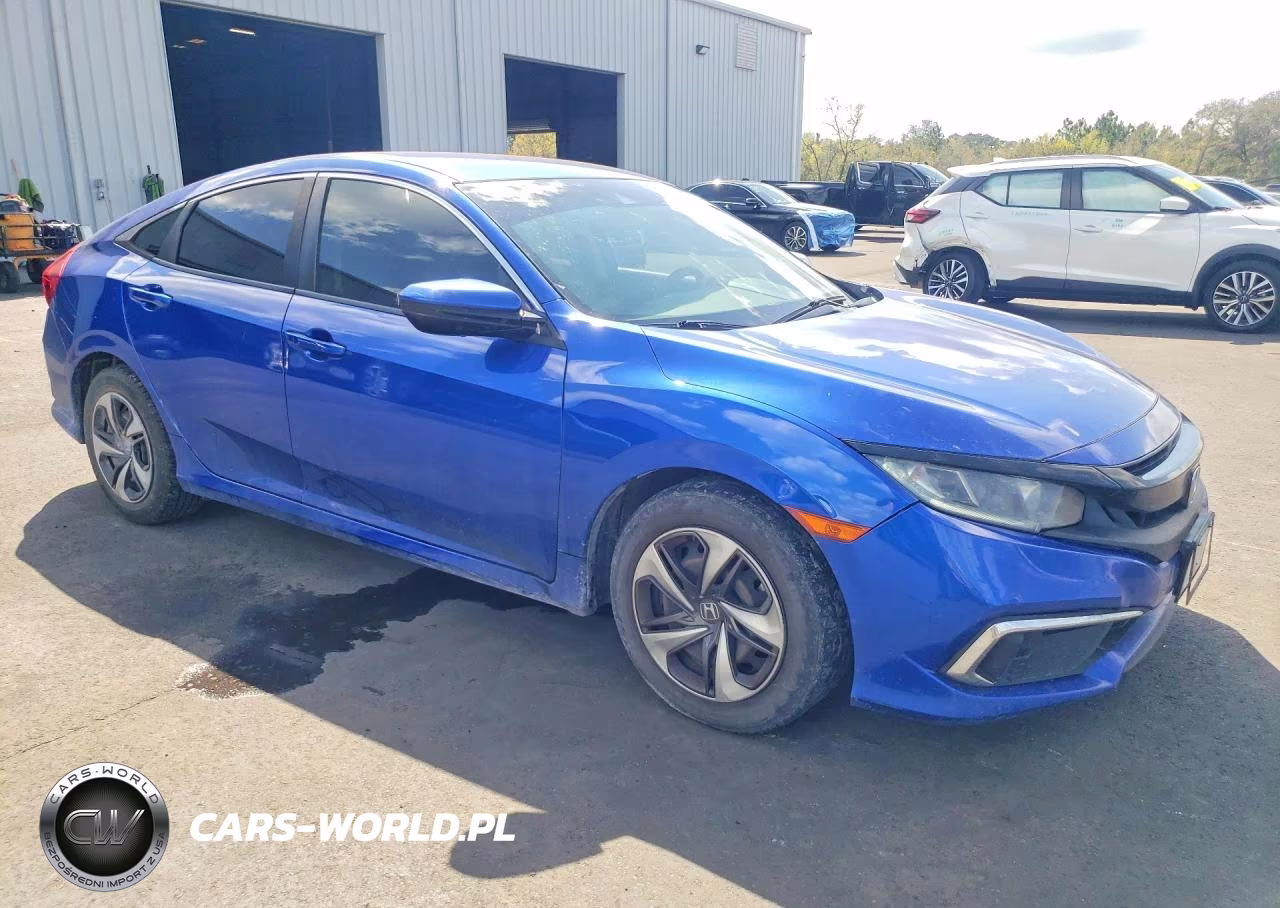 2019 Honda Civic Lx VIN:19XFC2F60KE047774 - 4