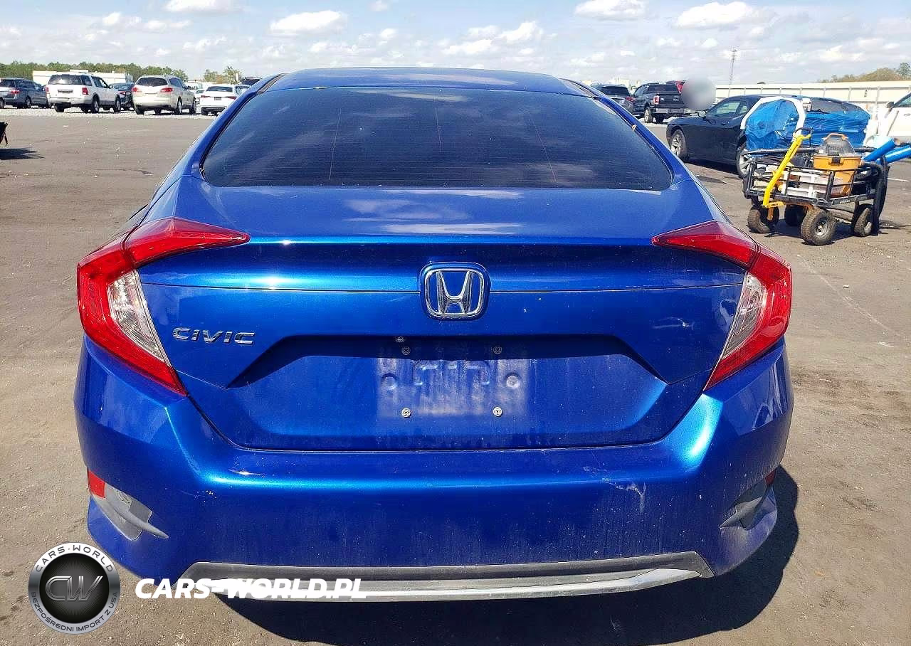 2019 Honda Civic Lx VIN:19XFC2F60KE047774 - 6
