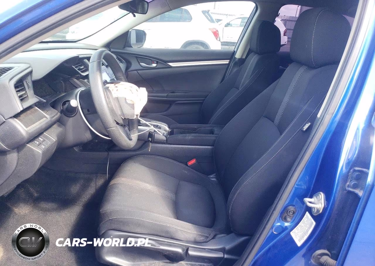 2019 Honda Civic Lx VIN:19XFC2F60KE047774 - 7