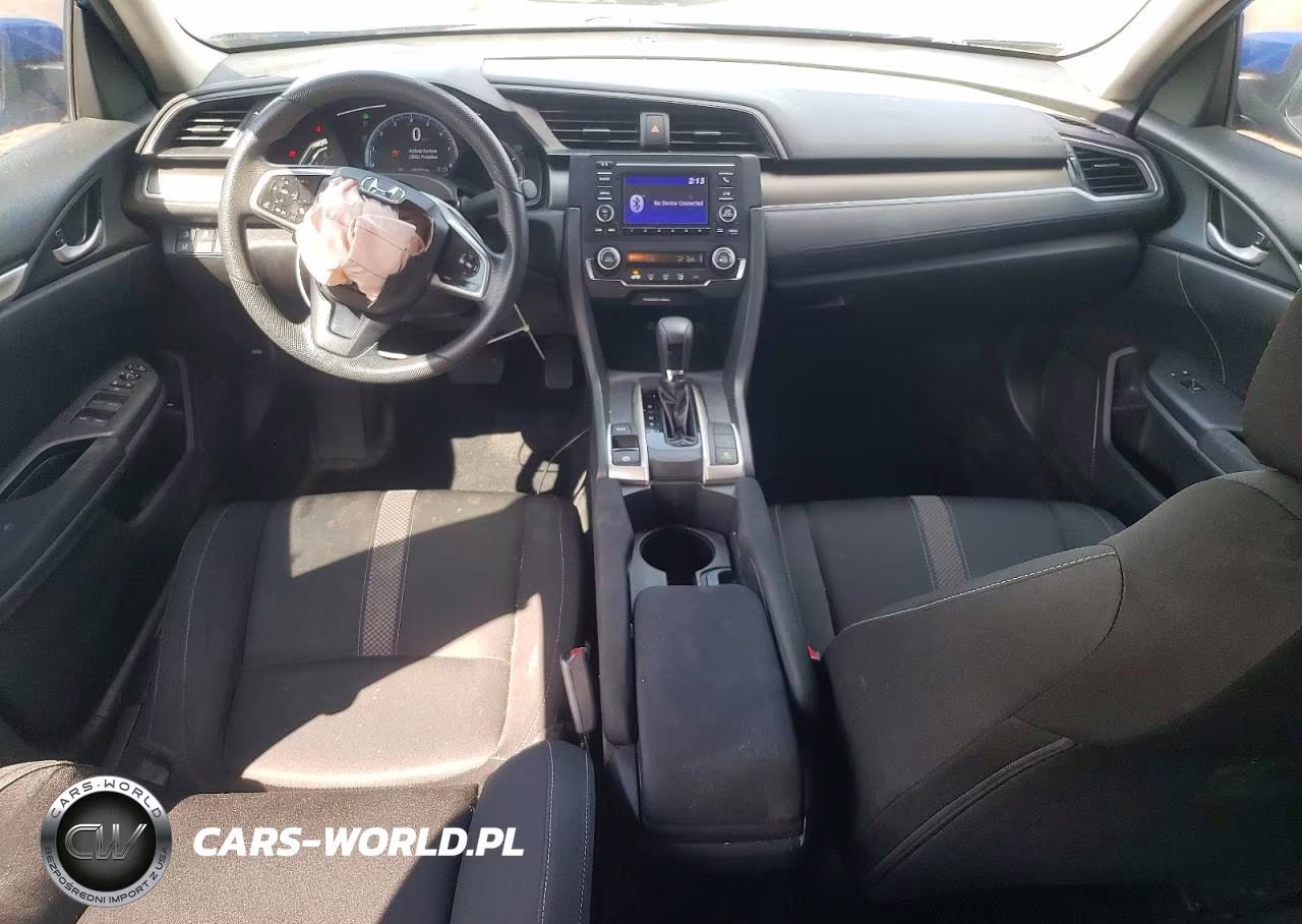 2019 Honda Civic Lx VIN:19XFC2F60KE047774 - 8