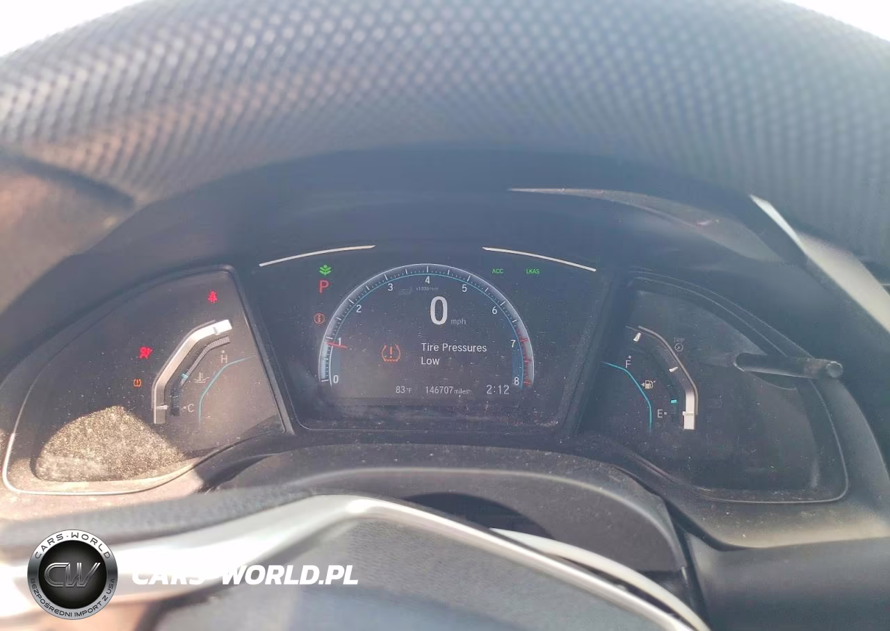 2019 Honda Civic Lx VIN:19XFC2F60KE047774 - 9