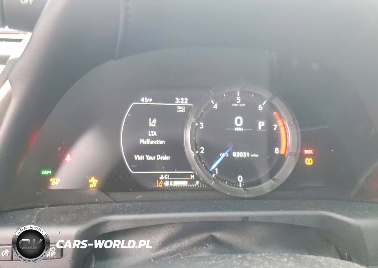 2019 Lexus Es 350 F Sport VIN:58ABZ1B19KU044833 - 9