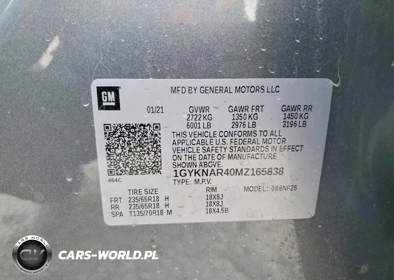 2021 Cadillac Xt5 Luxury VIN:1GYKNAR40MZ165838 - 13