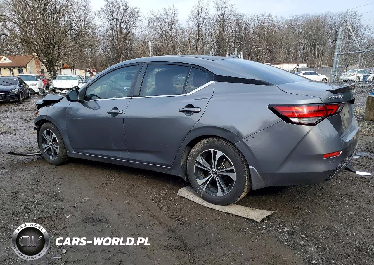 2022 Nissan Sentra Sv VIN:3N1AB8CV4NY252581 - 2
