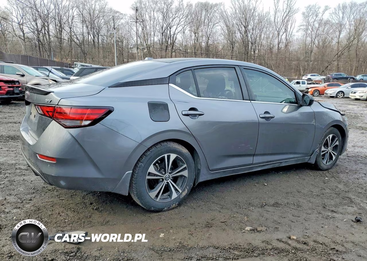 2022 Nissan Sentra Sv VIN:3N1AB8CV4NY252581 - 3