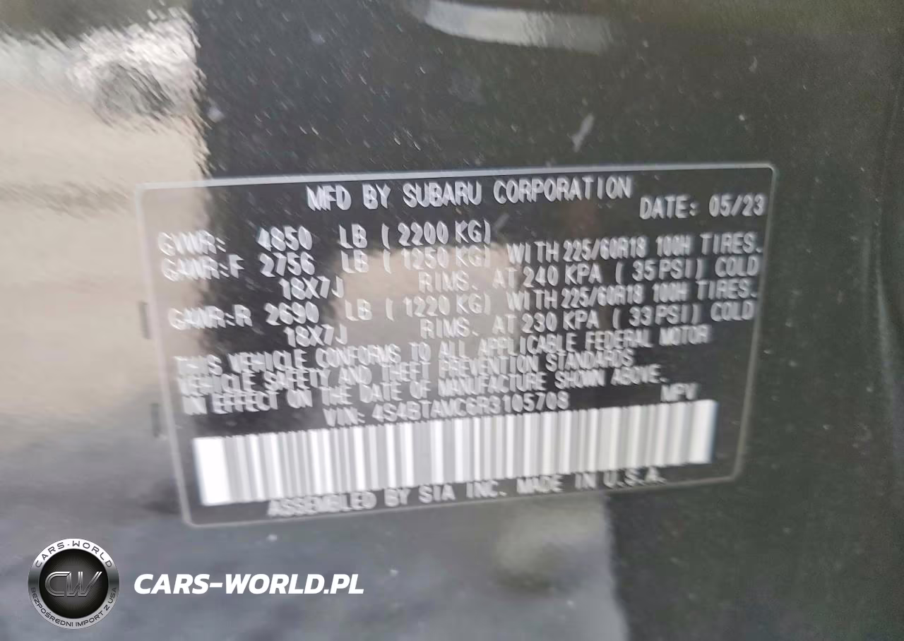 2024 Subaru Outback Limited VIN:4S4BTAMC6R3105708 - 12