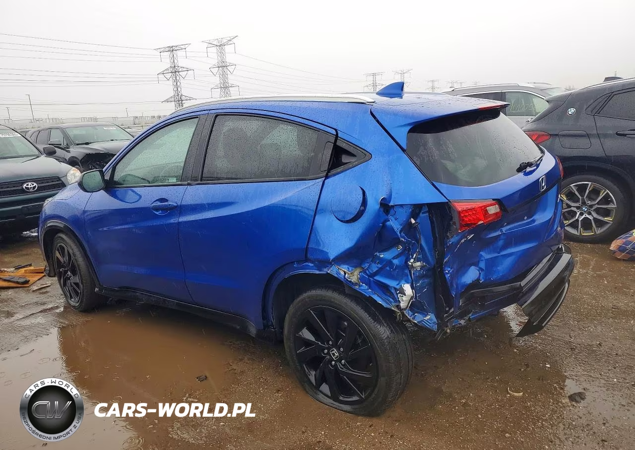 2021 Honda Hr-V Sport VIN:3CZRU6H13MM718974 - 2