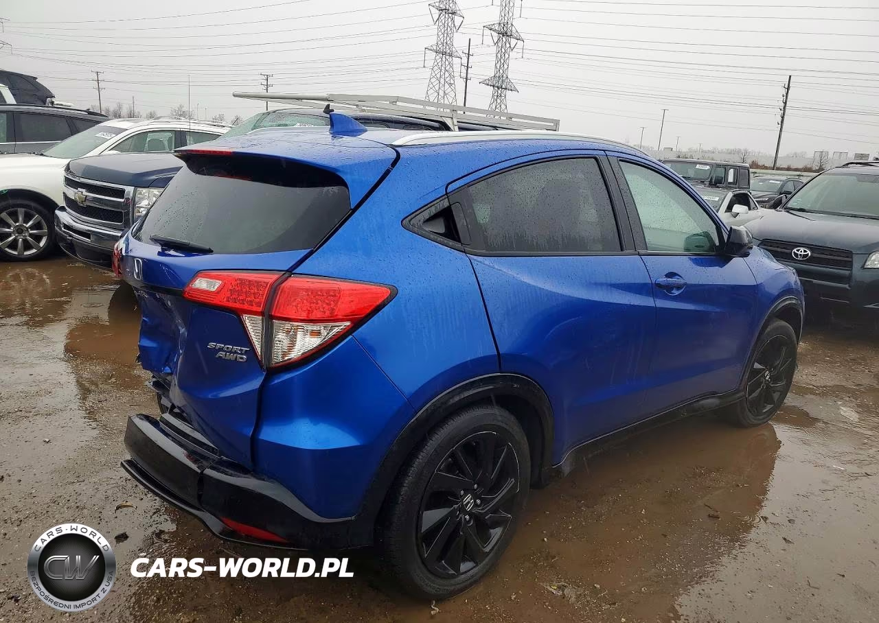 2021 Honda Hr-V Sport VIN:3CZRU6H13MM718974 - 3