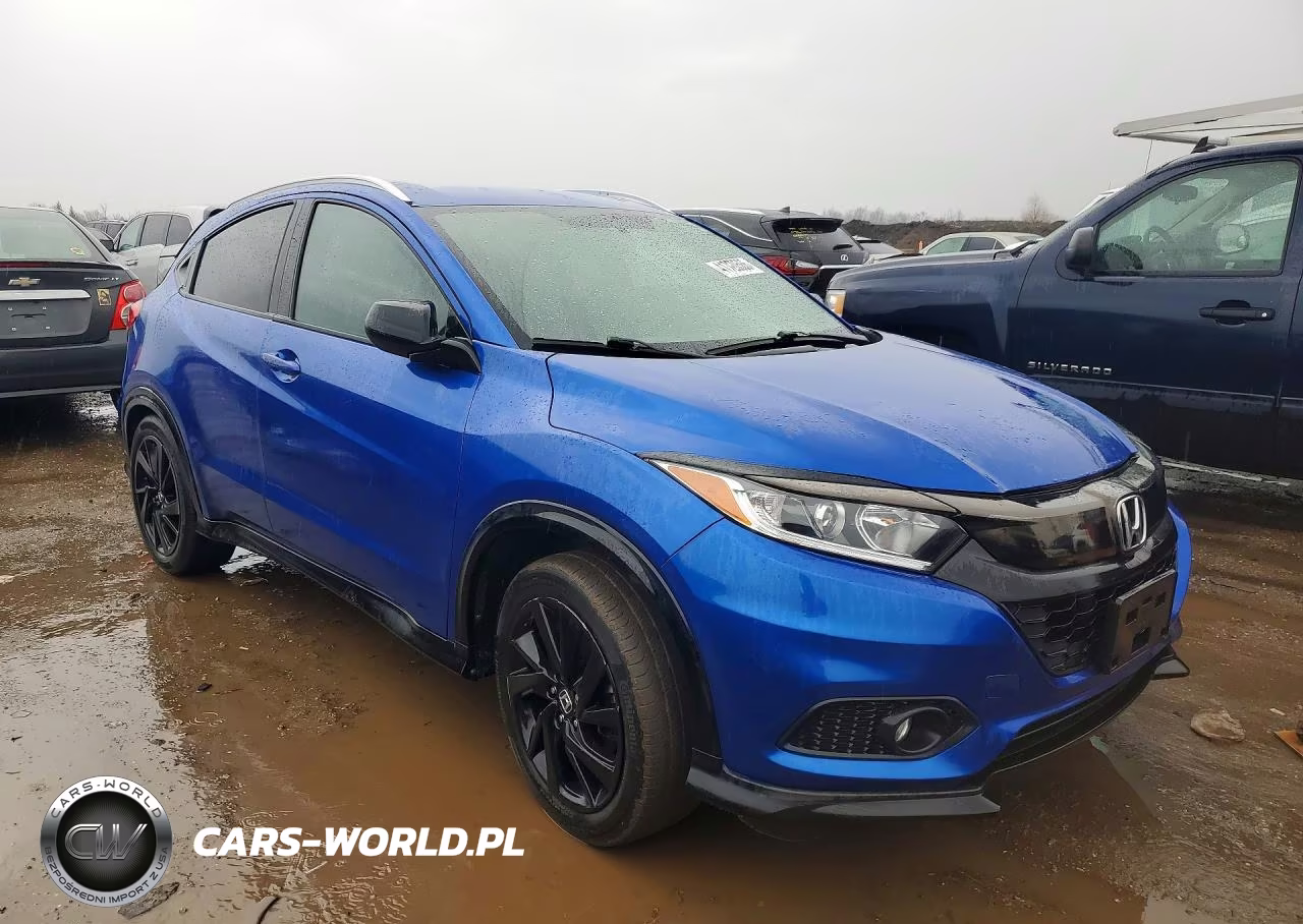 2021 Honda Hr-V Sport VIN:3CZRU6H13MM718974 - 4