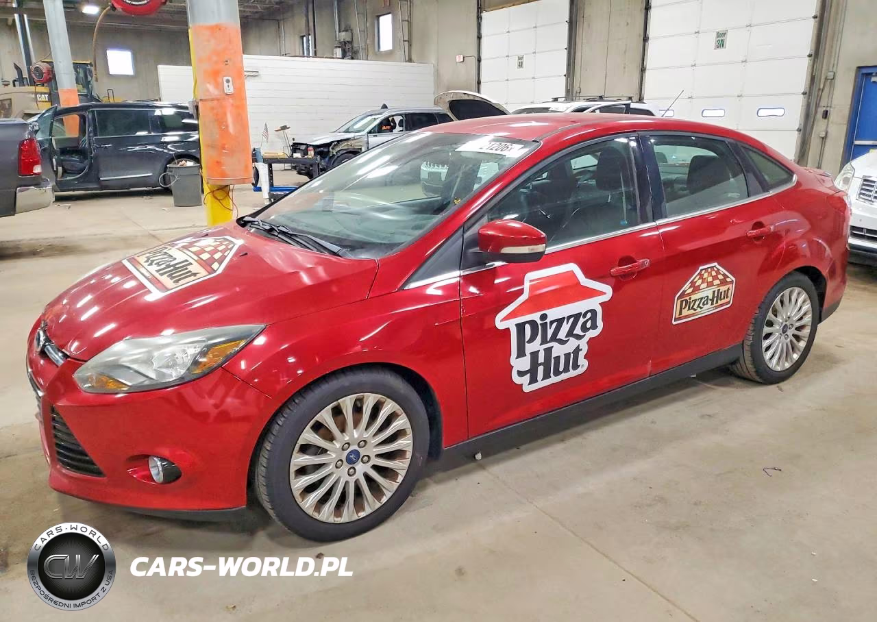 2012 Ford Focus Titanium VIN:1FAHP3J21CL145430 - 1