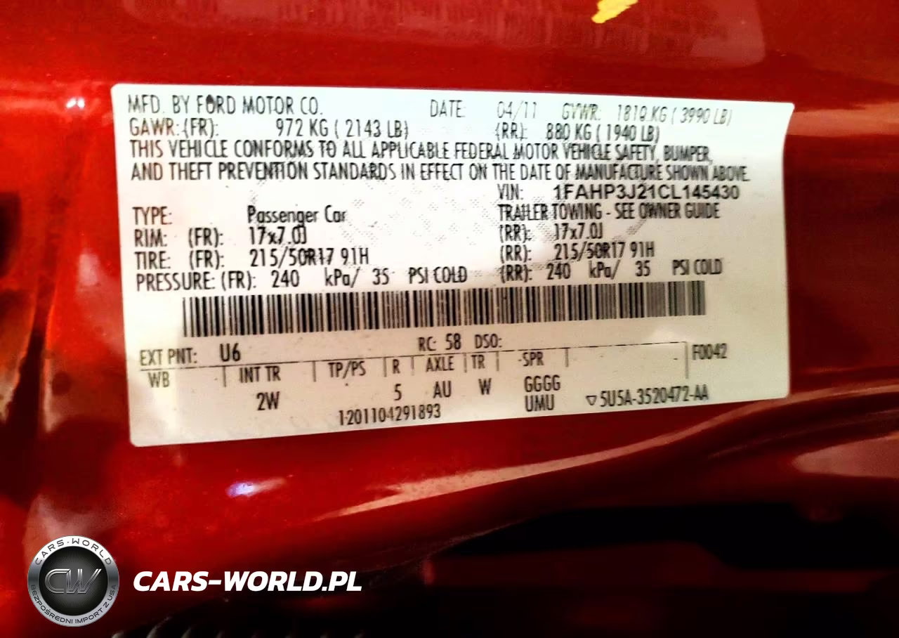 2012 Ford Focus Titanium VIN:1FAHP3J21CL145430 - 12