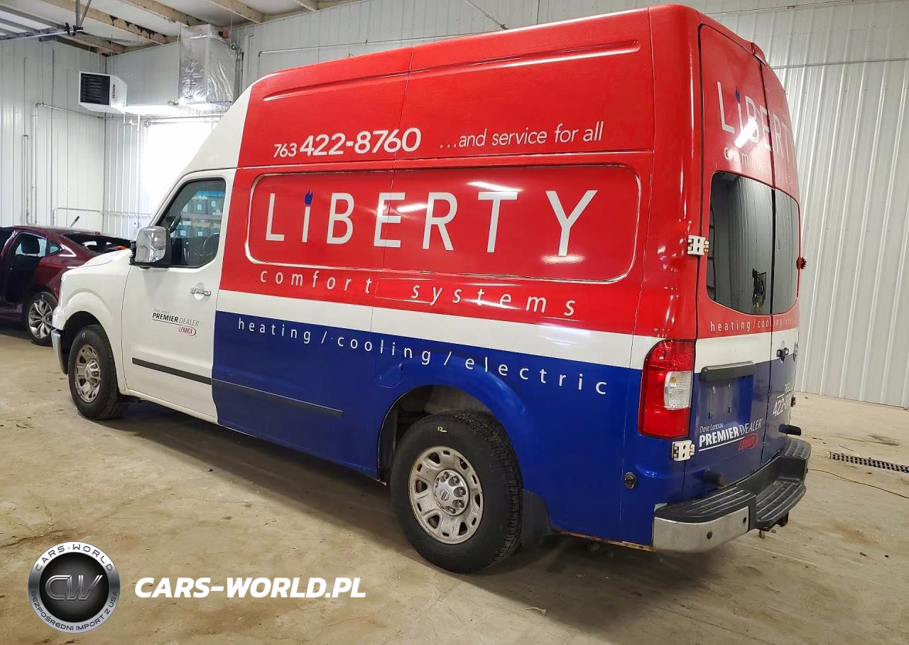 2012 Nissan Nv 2500 Hd S VIN:1N6AF0LY1CN108443 - 2
