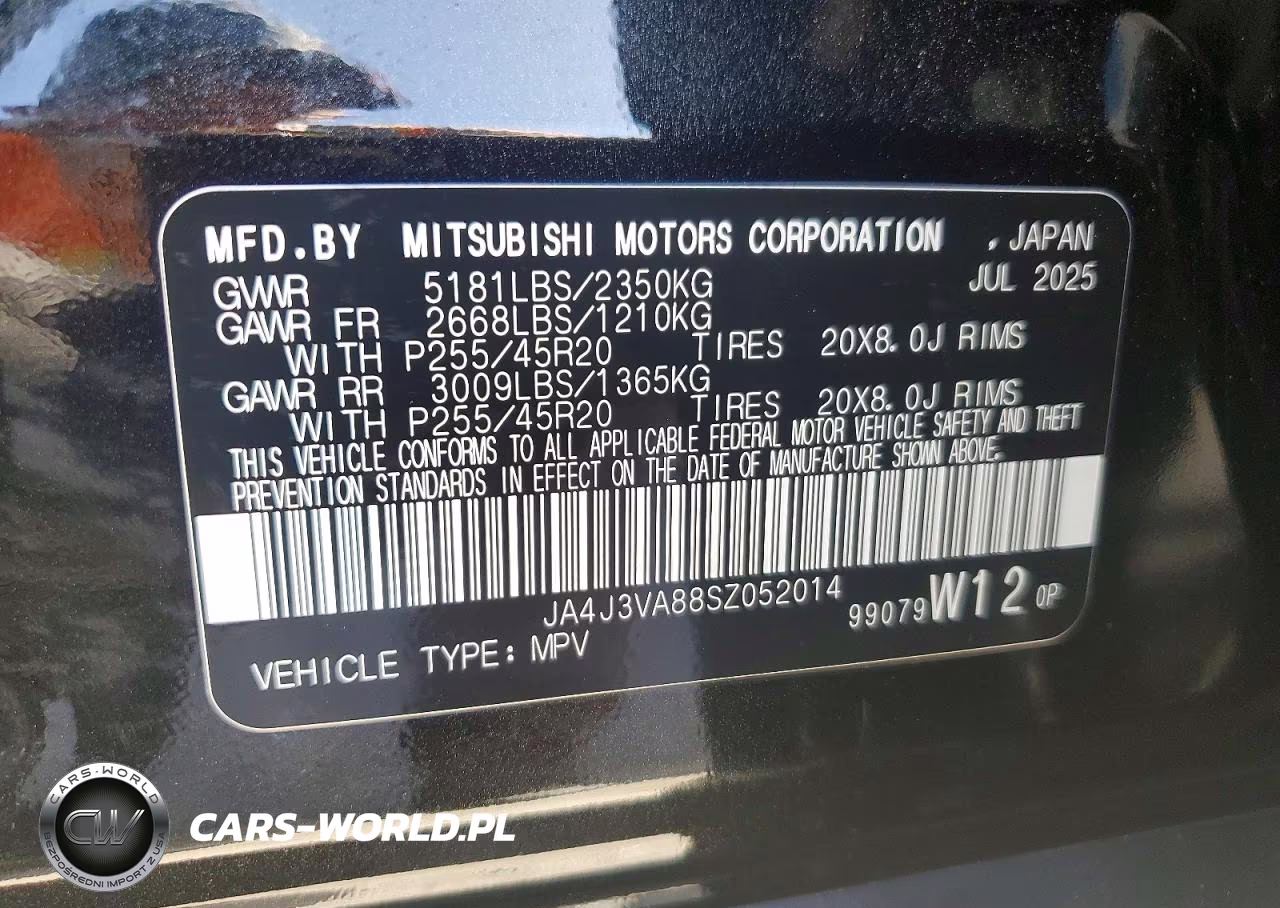 2025 Mitsubishi Outlander Se VIN:JA4J3VA88SZ052014 - 13