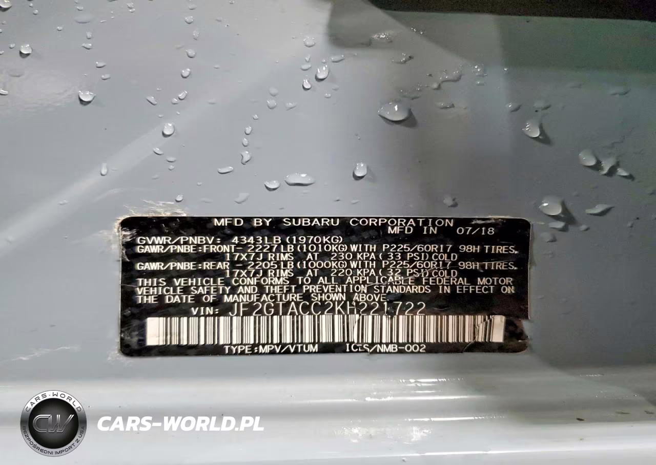2019 Subaru Crosstrek Premium VIN:JF2GTACC2KH221722 - 14