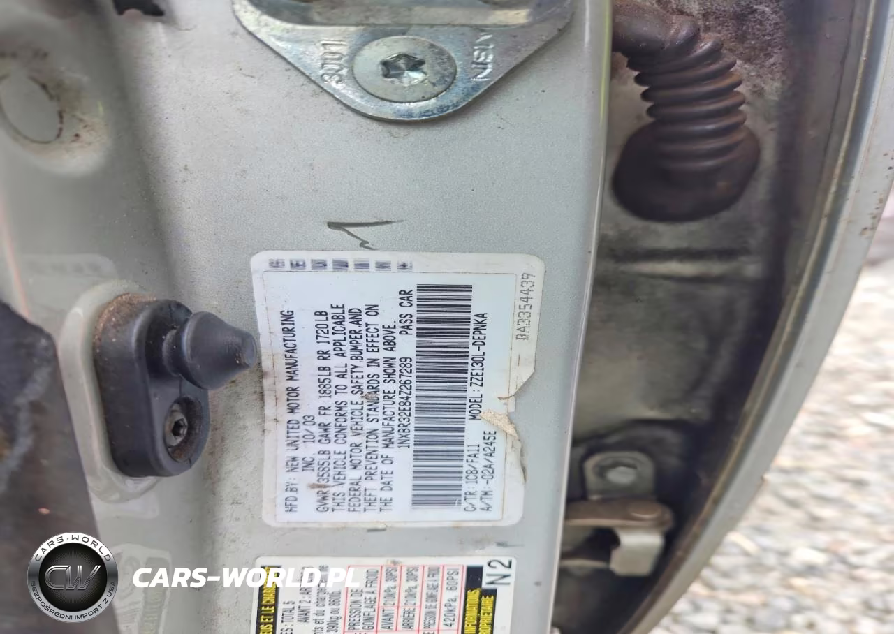 2004 Toyota Corolla Le VIN:1NXBR32E84Z267289 - 13