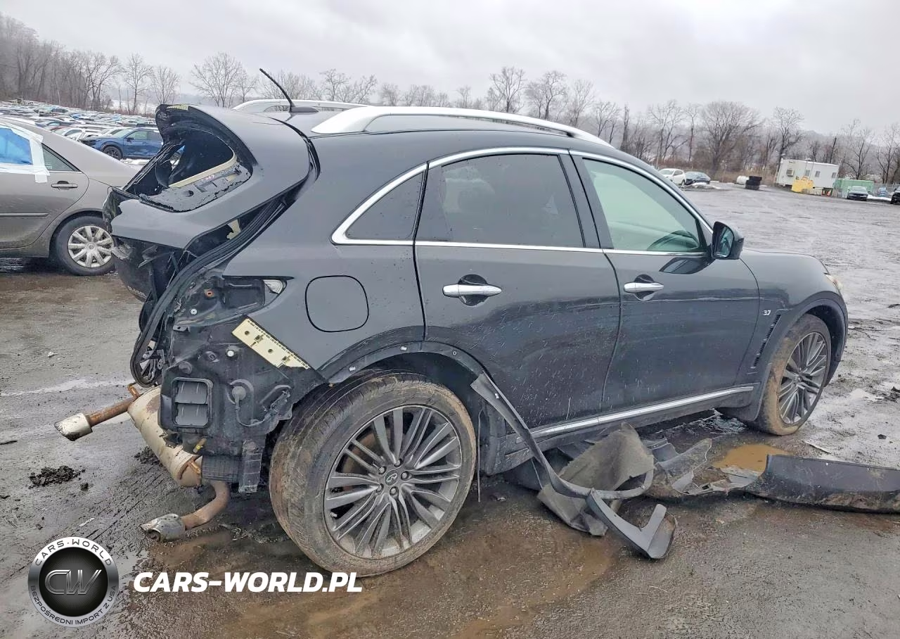 2017 Infiniti Qx70 Base VIN:JN8CS1MW5HM410667 - 3
