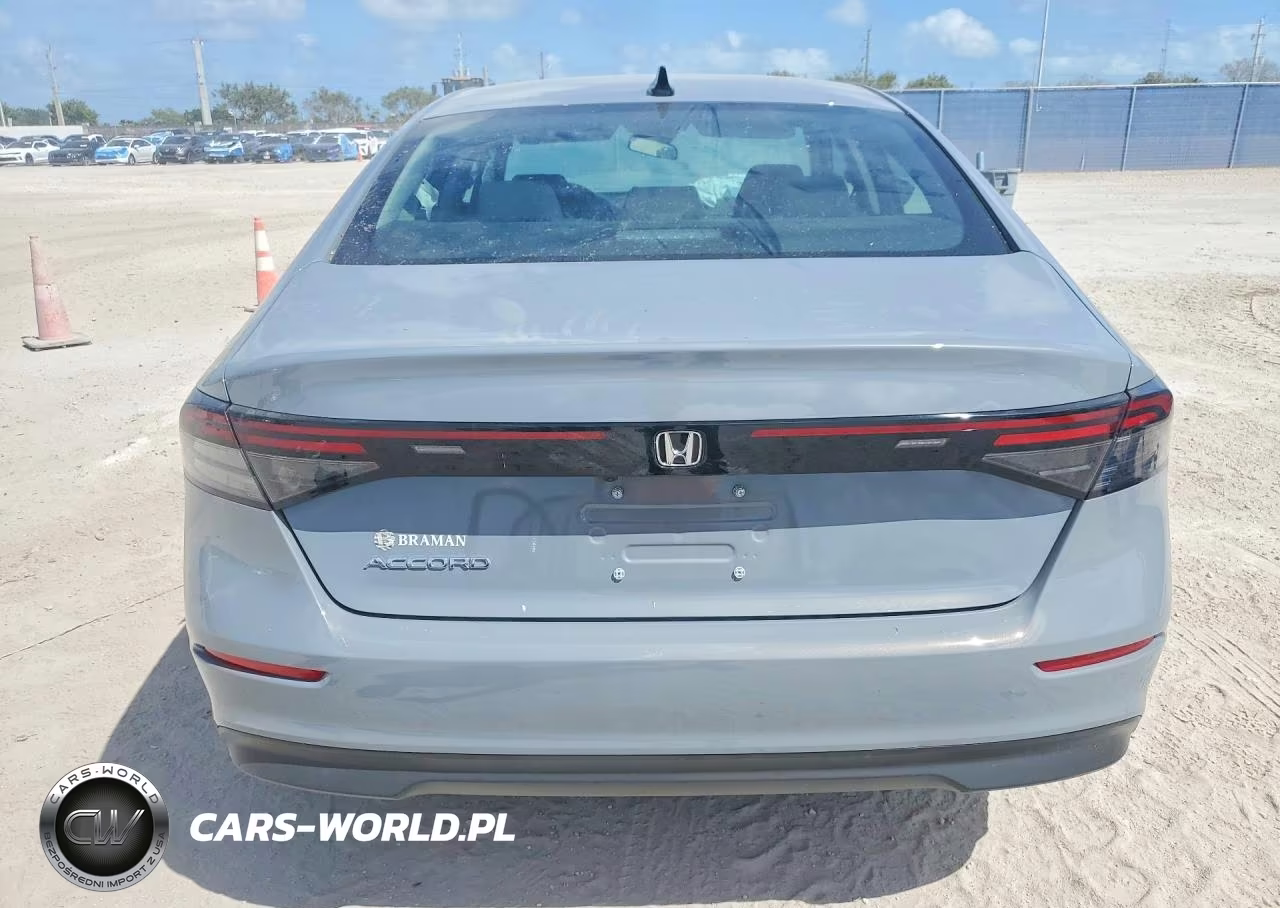 2025 Honda Accord VIN:1HGCY1F48SA080894 - 6